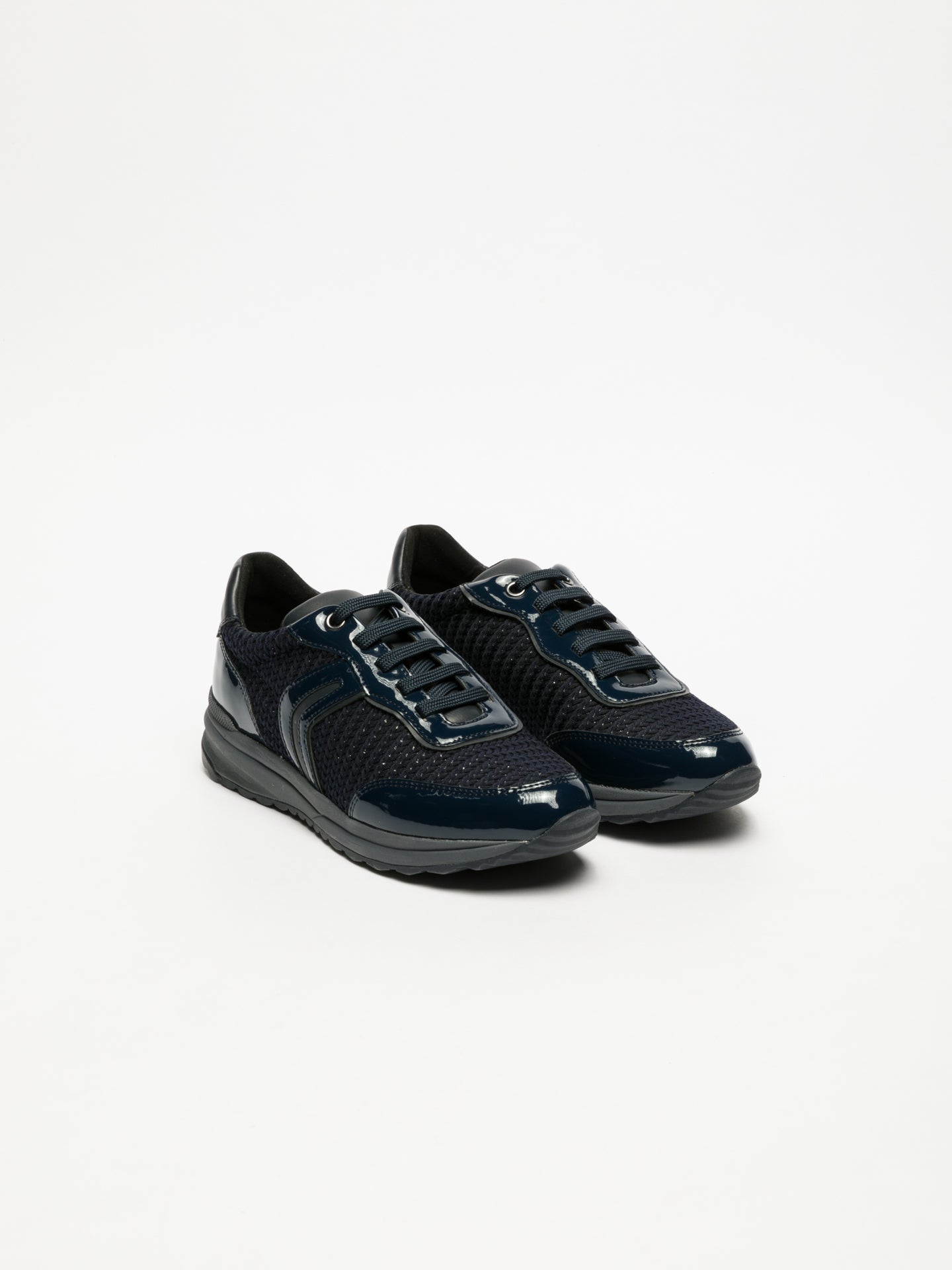 Geox DarkBlue Lace-up Trainers